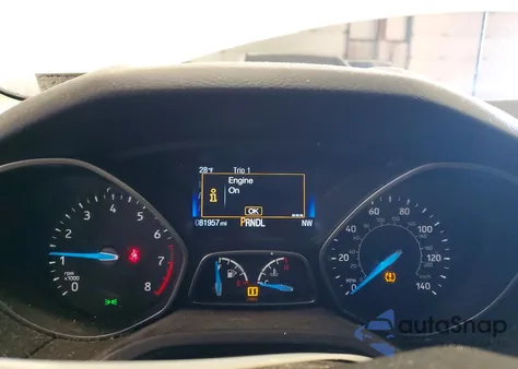 2016 Ford Focus Se из США, поврежденный, VIN 1FADP3F28GL306661